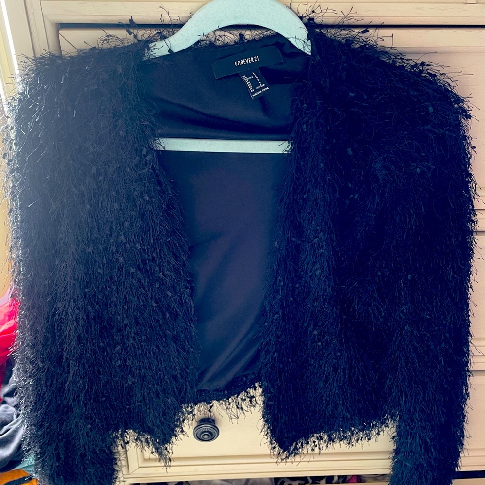 Fuzzy jacket